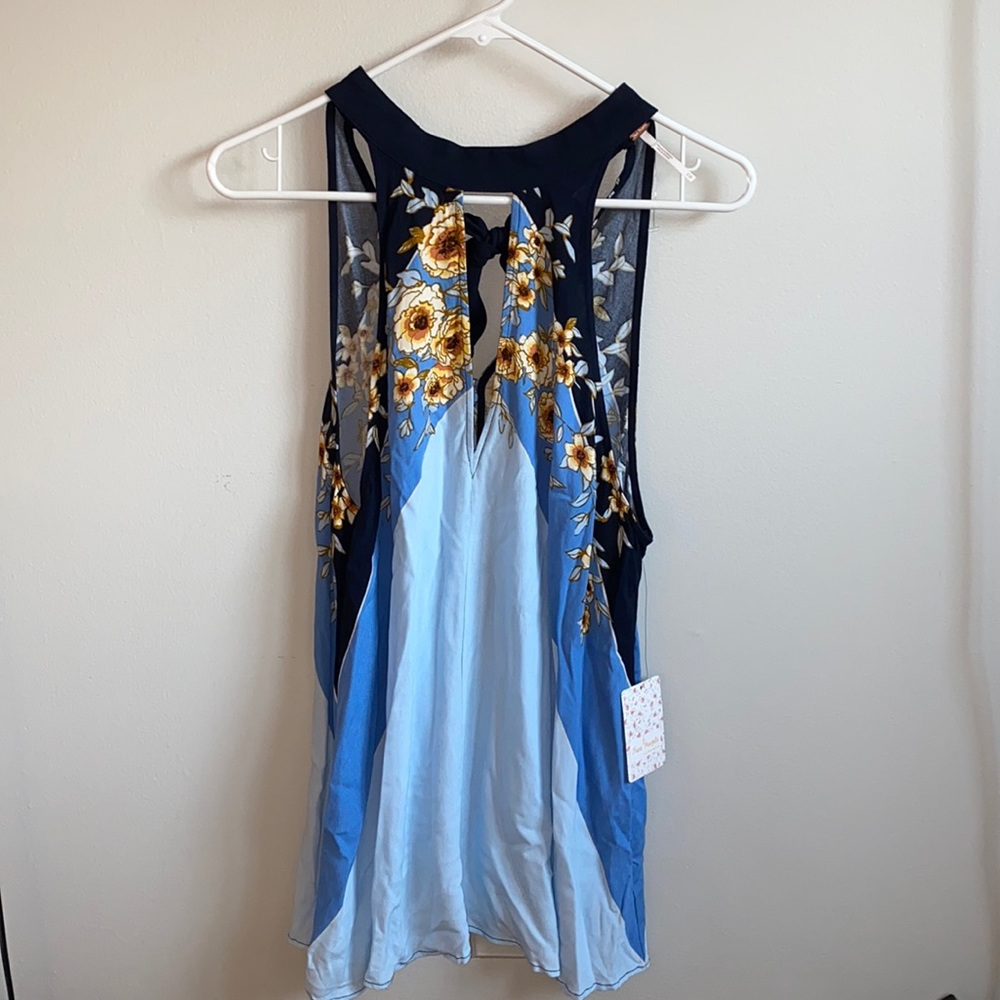 Free People Deep V-neck  Dress